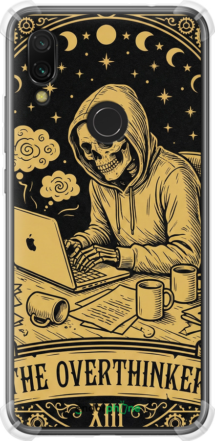 Силіконовий протиударний с посиленими кутами чехол The Overthinker для Xiaomi Redmi 7 - 6774sp-1669 изображение 