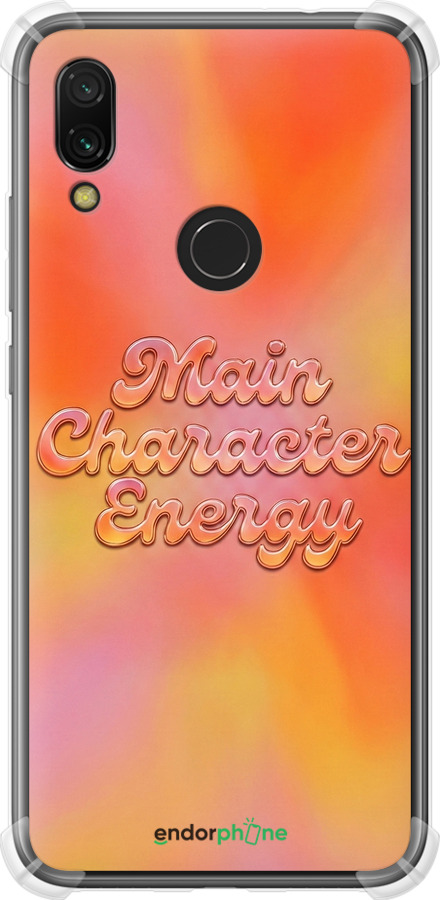 Силикон с усиленными углами чехол Aura Gradient Main Character Energy Aesthetic Y2K для Xiaomi Redmi 7 - 6783sp-1669 изображение 