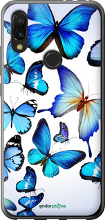 2D пластиковый чехол Бабочки для Xiaomi Redmi 7 - 6023t-1669 изображение 