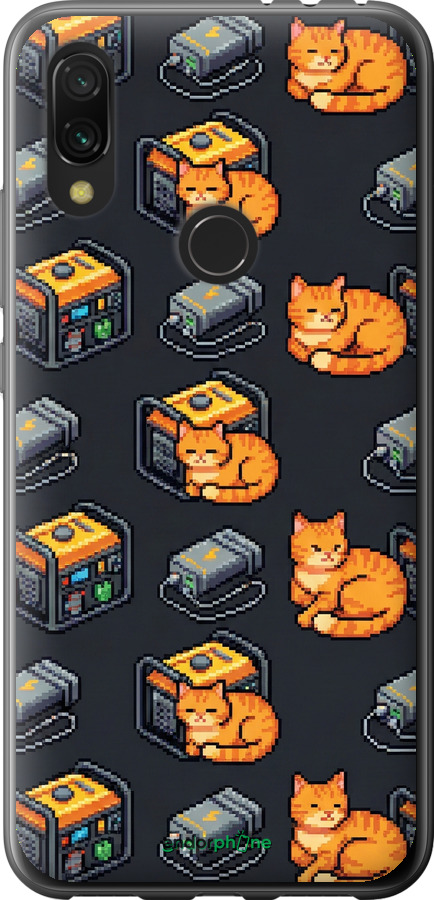 Силиконовый чехол Autonomous Zone для Xiaomi Redmi 7 - 6771u-1669 изображение 