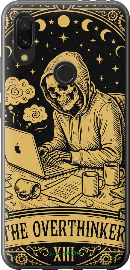 2D пластиковый чехол The Overthinker для Xiaomi Redmi 7 - 6774t-1669 изображение 