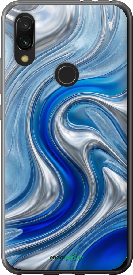 Силиконовый чехол Liquid Chrome для Xiaomi Redmi 7 - 6781u-1669 изображение 