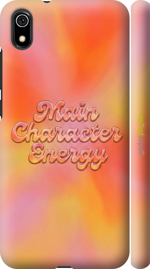 3D пластиковый матовый чехол Aura Gradient Main Character Energy Aesthetic Y2K для Xiaomi Redmi 7A - 6783m-1716 изображение 