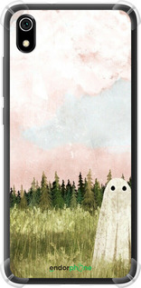 Силикон с усиленными углами чехол Привидение для Xiaomi Redmi 7A - 6401sp-1716 изображение 