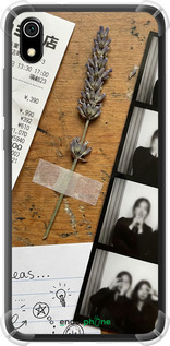 Силіконовий протиударний с посиленими кутами чехол Aesthetic Scrapbook Collage для Xiaomi Redmi 7A - 6773sp-1716 изображение 