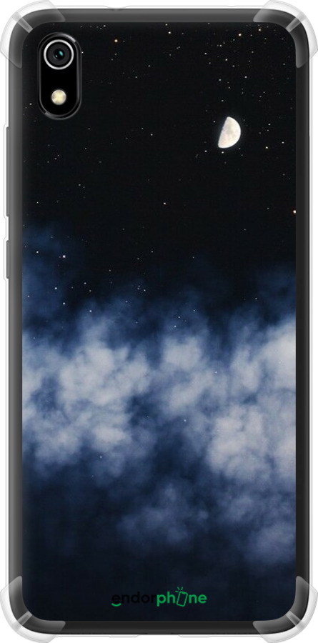 Силикон с усиленными углами чехол Ночное небо для Xiaomi Redmi 7A - 6450sp-1716 изображение 