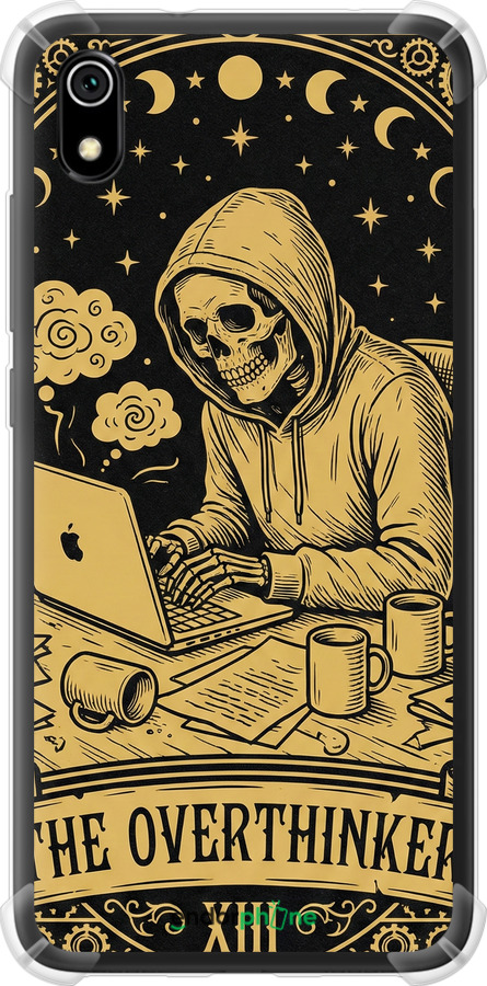 Силикон с усиленными углами чехол The Overthinker для Xiaomi Redmi 7A - 6774sp-1716 изображение 