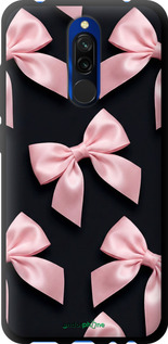 TPU чехол Coquette Ribbons Dark Coquette для Xiaomi Redmi 8 - 6767b-1806 изображение 