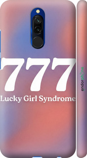 3D пластиковый матовый чехол 'Aesthetic Aura Gradient 777 Lucky Energy' для Xiaomi Redmi 8 изображение 9