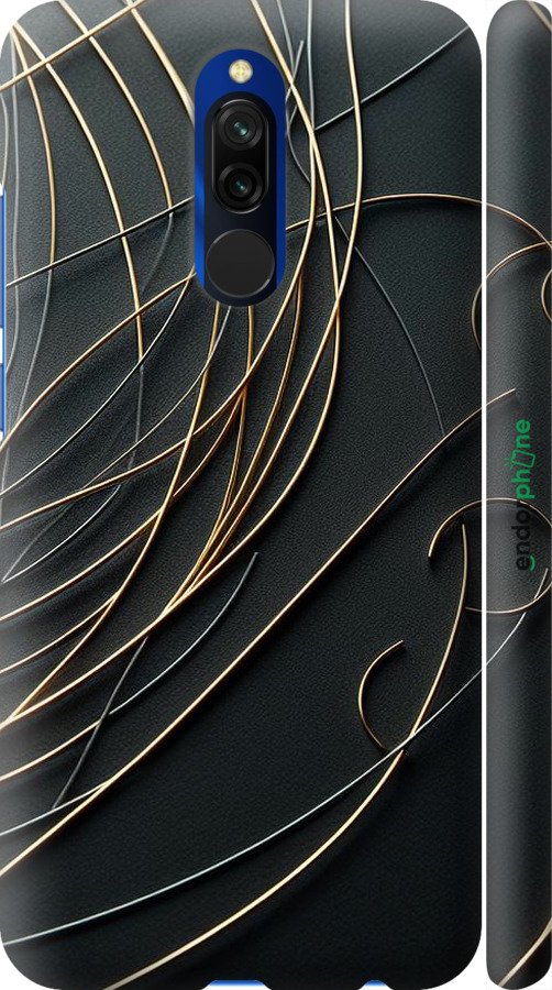 3D пластиковый матовый чехол Связь между мирами для Xiaomi Redmi 8 - 5837m-1806 изображение 