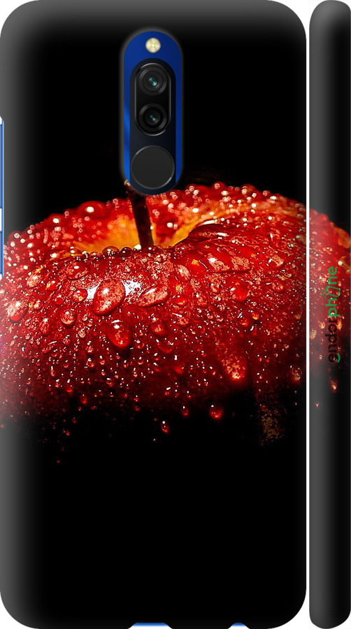 3D пластиковый матовый чехол Яблоко для Xiaomi Redmi 8 - 6022m-1806 изображение 