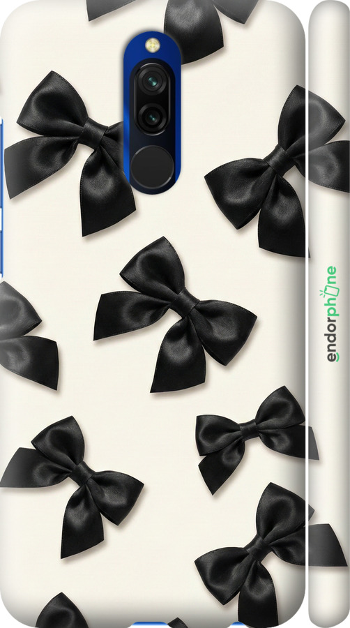 3D пластиковый матовый чехол Dark Coquette для Xiaomi Redmi 8 - 6765m-1806 изображение 