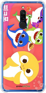 Силикон с усиленными углами чехол Бейби Шаркс для Xiaomi Redmi 8 - 6305sp-1806 изображение 