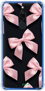 Силикон с усиленными углами чехол Coquette Ribbons Dark Coquette для Xiaomi Redmi 8 - 6767sp-1806 изображение 