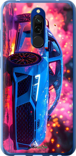 Силиконовый чехол Ауди для Xiaomi Redmi 8 - 6286u-1806 изображение 