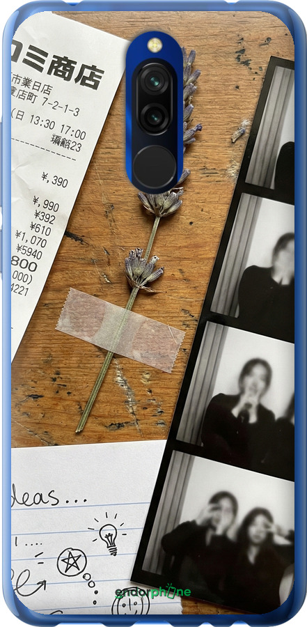 2D пластиковий чехол Aesthetic Scrapbook Collage для Xiaomi Redmi 8 - 6773t-1806 изображение 