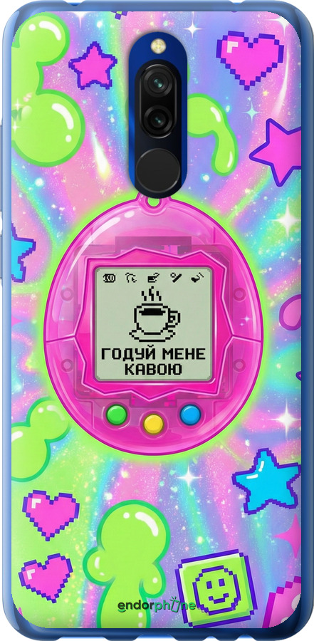 2D пластиковий чехол Y2K Aesthetic Retro Pet: Годуй мене кавою для Xiaomi Redmi 8 - 6784t-1806 изображение 