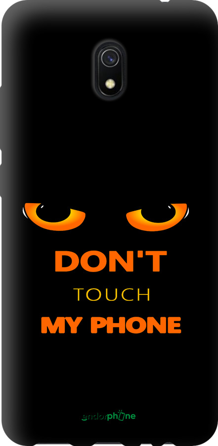 TPU чехол Don't touch the phone для Xiaomi Redmi 8A - 4261b-1794 изображение 