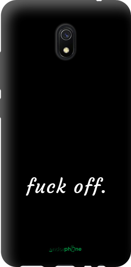 TPU чехол Fuck off для Xiaomi Redmi 8A - 4731b-1794 изображение 