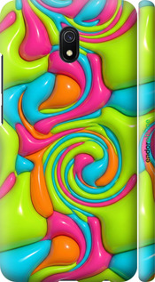 3D пластиковый матовый чехол Y2K Jelly Dream для Xiaomi Redmi 8A - 6780m-1794 изображение 