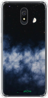 Силіконовий протиударний с посиленими кутами чехол Нічне небо для Xiaomi Redmi 8A - 6450sp-1794 изображение 