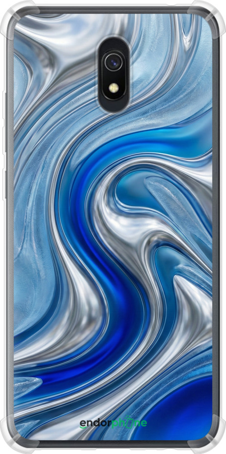 Силикон с усиленными углами чехол Liquid Chrome для Xiaomi Redmi 8A - 6781sp-1794 изображение 