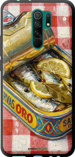 TPU чехол Vintage Sardine Tin Phone для Xiaomi Redmi 9 - 6772b-2019 изображение 