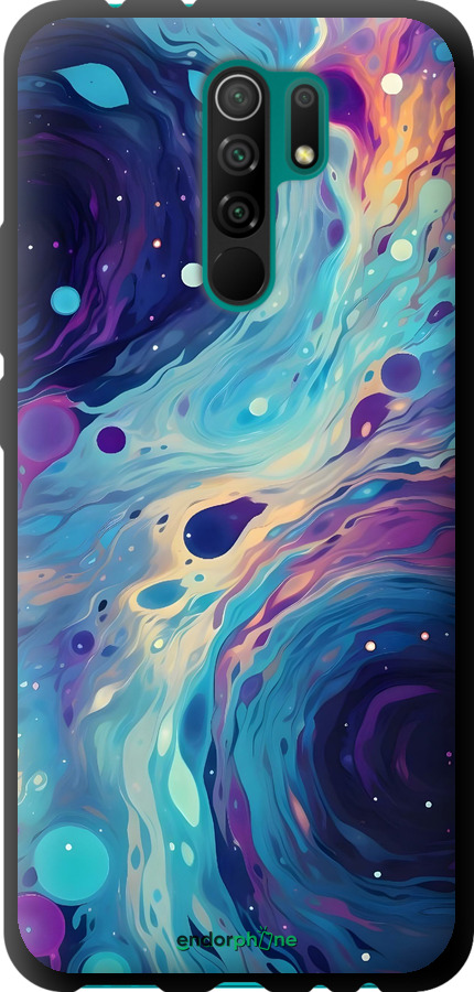 TPU чехол Арт акварель для Xiaomi Redmi 9 - 6329b-2019 изображение 