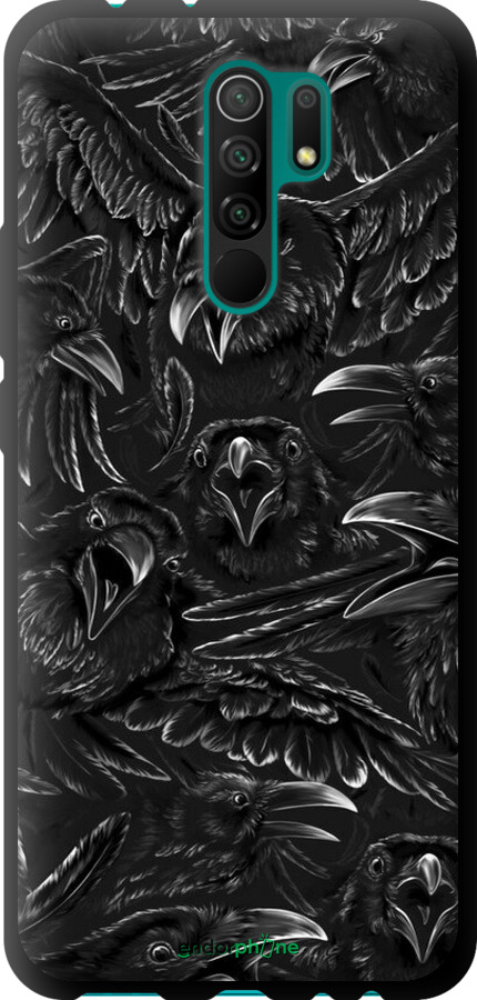 TPU чехол Вороня лють для Xiaomi Redmi 9 - 6474b-2019 изображение 