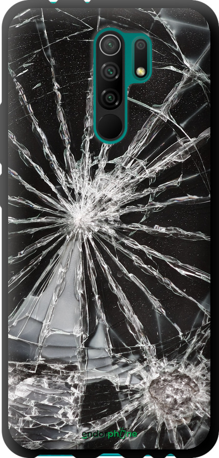 TPU чехол Glass для Xiaomi Redmi 9 - 6608b-2019 изображение 