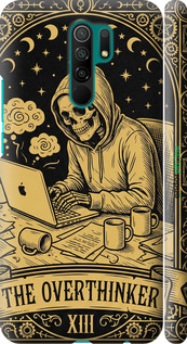 3D пластиковый матовый чехол The Overthinker для Xiaomi Redmi 9 - 6774m-2019 изображение 