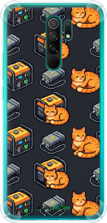 Силикон с усиленными углами чехол Autonomous Zone для Xiaomi Redmi 9 - 6771sp-2019 изображение 