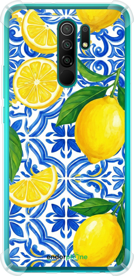 Силіконовий протиударний с посиленими кутами чехол Grocery Girl Italian Summer для Xiaomi Redmi 9 - 6766sp-2019 изображение 