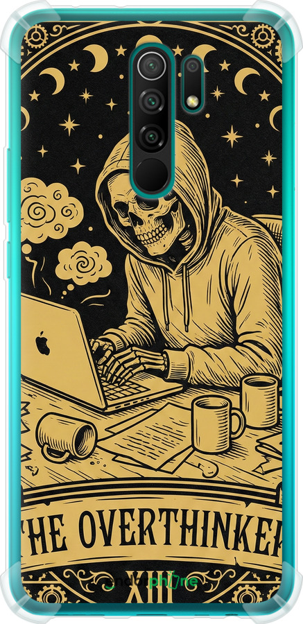 Силіконовий протиударний с посиленими кутами чехол The Overthinker для Xiaomi Redmi 9 - 6774sp-2019 изображение 