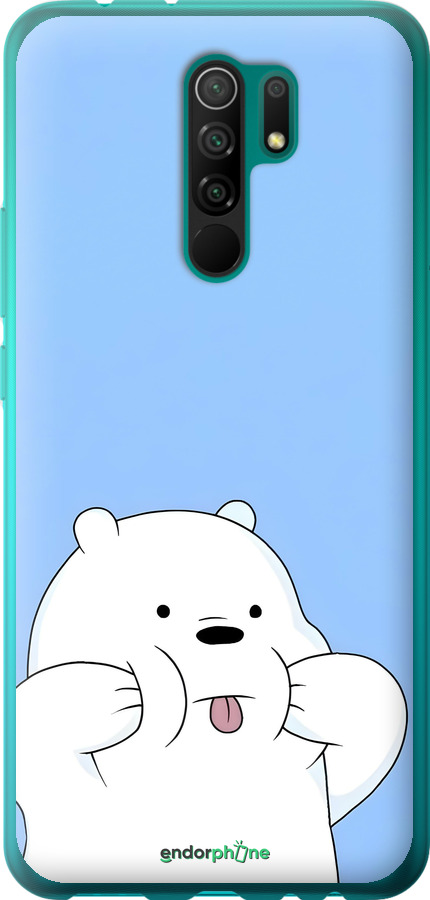 Силіконовий чехол Милий ведмедик для Xiaomi Redmi 9 - 6357u-2019 изображение 