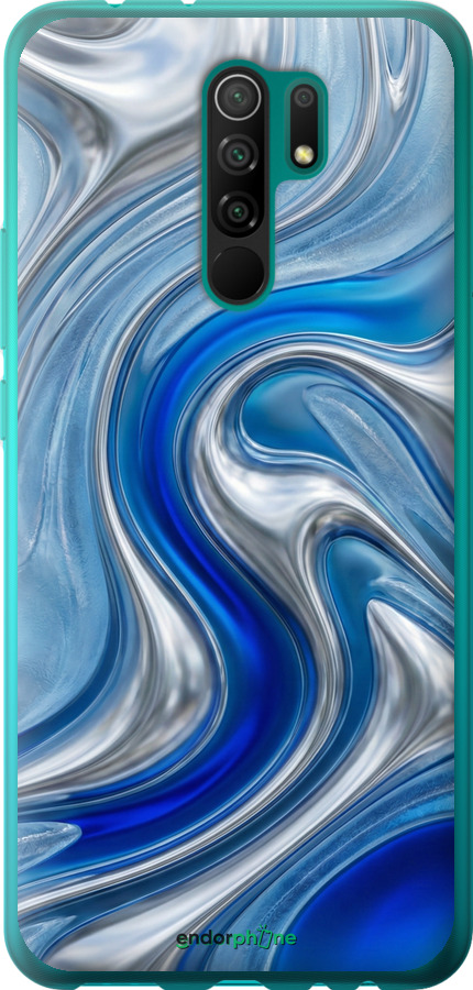 Силиконовый чехол Liquid Chrome для Xiaomi Redmi 9 - 6781u-2019 изображение 