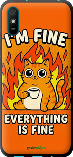 TPU чехол 'Funny Cat' для Xiaomi Redmi 9A изображение 5