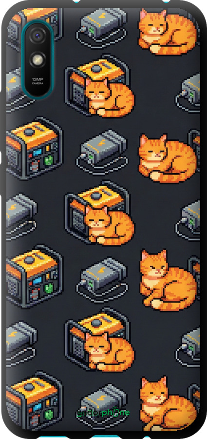 TPU чехол Autonomous Zone для Xiaomi Redmi 9A - 6771b-2034 изображение 