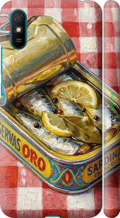 3D пластиковый матовый чехол 'Vintage Sardine Tin Phone' для Xiaomi Redmi 9A изображение 9