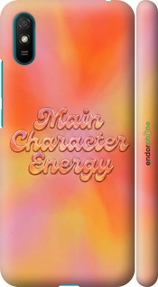 3D пластиковий матовий чохол 'Aura Gradient Main Character Energy Aesthetic Y2K' для Xiaomi Redmi 9A зображення 3