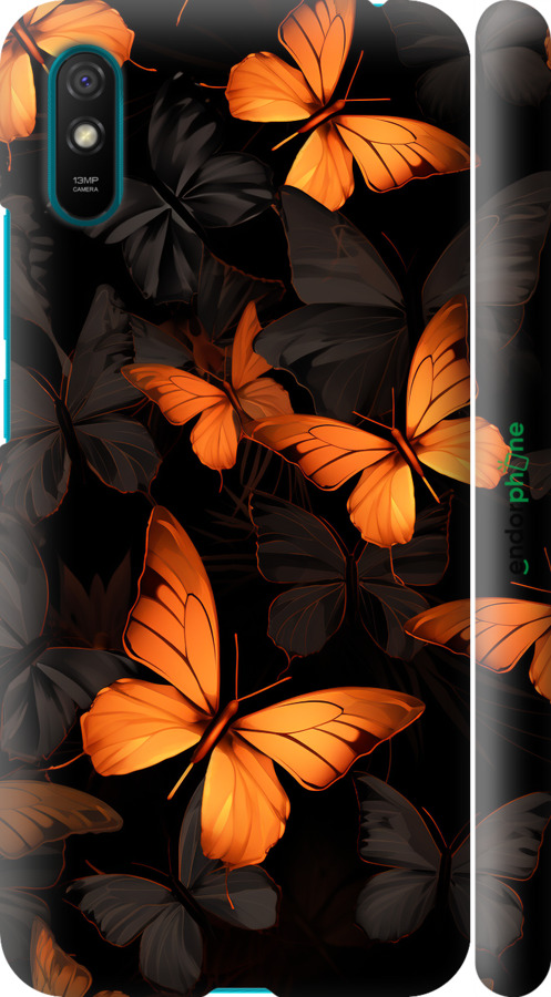 3D пластиковий матовий чехол Чохол для телефону для Xiaomi Redmi 9A - 5956m-2034 изображение 