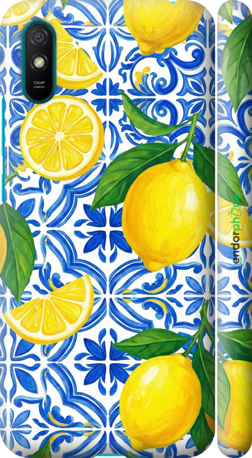 3D пластиковий матовий чехол Grocery Girl Italian Summer для Xiaomi Redmi 9A - 6766m-2034 изображение 