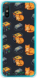 Силіконовий протиударний с посиленими кутами чехол Autonomous Zone для Xiaomi Redmi 9A - 6771sp-2034 изображение 