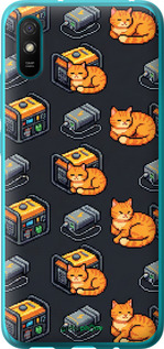 Силиконовый чехол Autonomous Zone для Xiaomi Redmi 9A - 6771u-2034 изображение 