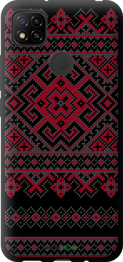 TPU чехол Вишиванка 52 для Xiaomi Redmi 9C - 1763b-2035 изображение 