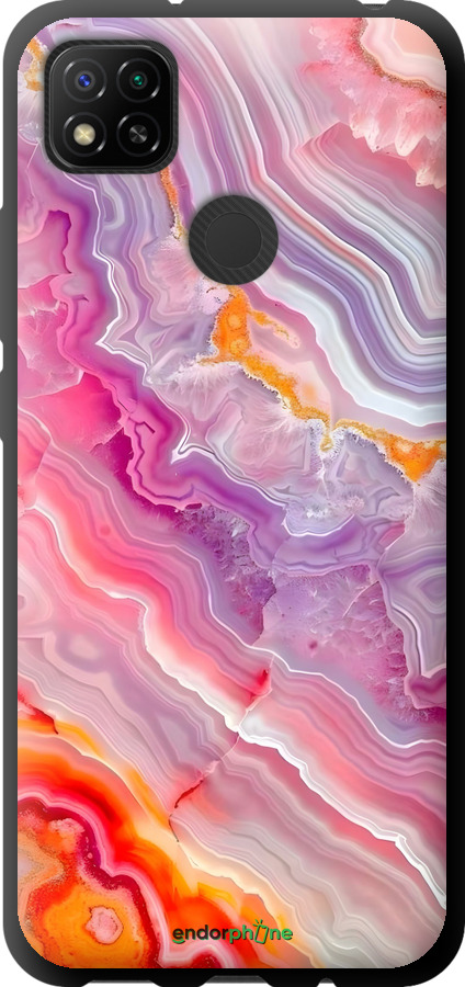 TPU чехол Мрамор 2 для Xiaomi Redmi 9C - 6307b-2035 изображение 