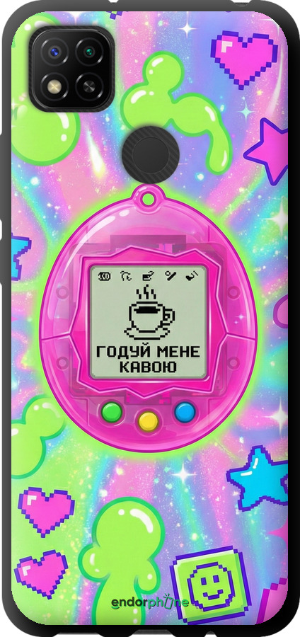TPU чехол Y2K Aesthetic Retro Pet: Годуй мене кавою для Xiaomi Redmi 9C - 6784b-2035 изображение 