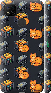 3D пластиковый матовый чехол Autonomous Zone для Xiaomi Redmi 9C - 6771m-2035 изображение 