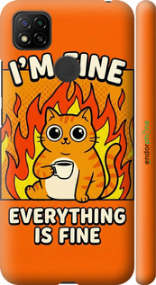 3D пластиковый матовый чехол 'Funny Cat' для Xiaomi Redmi 9C изображение 13