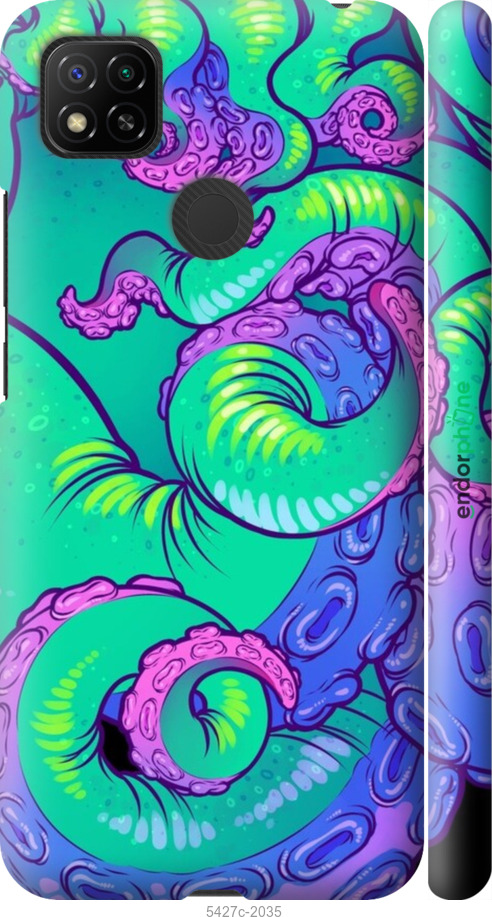 3D пластиковый матовый чехол № 5427 для Xiaomi Redmi 9C - 5427m-2035 изображение 